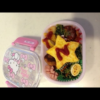 幼稚園お弁当☆オムライス18